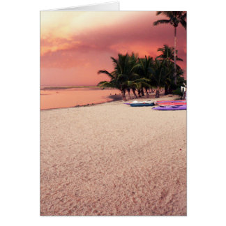 gambischer Sonnenuntergang