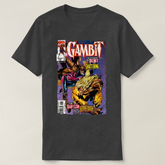 Gambit Vs Sabrezahns T-Shirt (Design vorne)