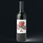 Gamblers Delight - Las Vegas Icons Collage Weinetikett<br><div class="desc">* Club Las Vegas Icons Playing Card Form * Entworfen in der Form der Spielkarte finden Sie das Las Vegas Zeichen, Craps Tisch, rote Würfel, Spielautomaten, Bingo und mehr Las Vegas Icons, ein echtes Gamblers Freight ! * Etiketten für verschiedene Flaschenstile und -größen (die Größe des Designs für eine perfekte...</div>