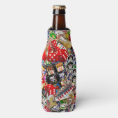 Gamblers Delight - Las Vegas Icons Flaschenkühler (Flaschenvorderseite)