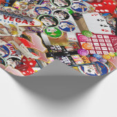Gamblers Delight - Las Vegas Icons Geschenkpapier (Ecke)