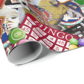 Gamblers Delight - Las Vegas Icons Geschenkpapier (Rolleneckpunkt)