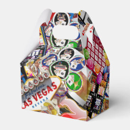 Gamblers Delight - Las Vegas Icons Hintergrund Geschenkschachtel