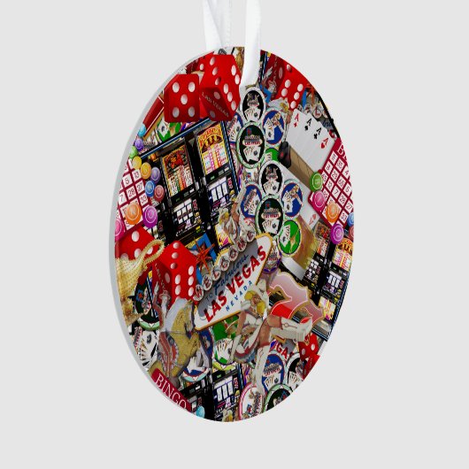 Gamblers Delight - Las Vegas Icons Ornament (Vorderseite)