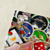 Gamblers Delight - Las Vegas Icons Strandtuch (Beispiel)