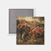 Gamblers Quarreling Magnet (Vorderseite/Rückseite)