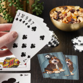 Gambling Basset Hoppy Puppy Spielkarten (In Situ)