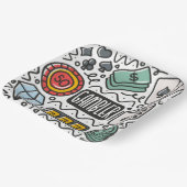 Gambling Casino Poker Pappteller (Gewinkelt)