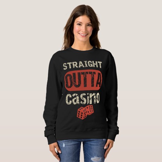 Gambling Poker Player Card Game Image Sweatshirt (Vorne ganz)