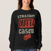 Gambling Poker Player Card Game Image Sweatshirt (Vorderseite)
