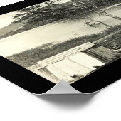 Gamboa Dike Panama Foto 1913 Poster (Ecke)