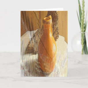 Gamboge Pitcher Fine Art Grußkarte Karte