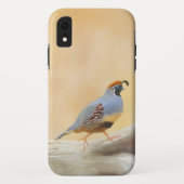 Gambrel's Quail Painting Original Bird Art Case-Mate iPhone Hülle (Rückseite)