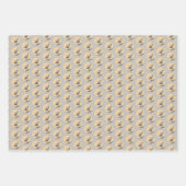 Gambrel's Quail Painting Original Bird Art Geschenkpapier Set (Vorderseite 2)