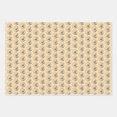 Gambrel's Quail Painting Original Bird Art Geschenkpapier Set (Vorderseite)