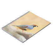 Gambrel's Quail Painting Original Bird Art Notizblock (Linke Seite)