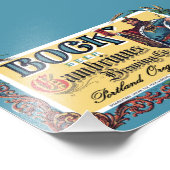Gambrinus_Bock Beer-Label Fotodruck (Ecke)