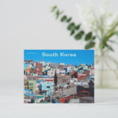Gamcheon Culture Village Busan Südkorea Postkarte (Stehend Vorderseite)