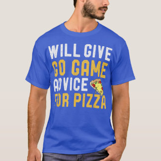 Game Advisor für Pizza Strategy Board T-Shirt