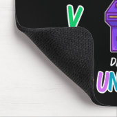 Game Arcade Controller Level 100 Days of School Mousepad (Ecke)