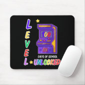 Game Arcade Controller Level 100 Days of School Mousepad (Mit Mouse)