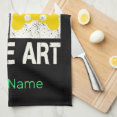 Game Art Vintag Gamepad Retro Controller Gamer Geschirrtuch (Viertel Falte)