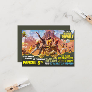 Game Battle Invasion Einladung