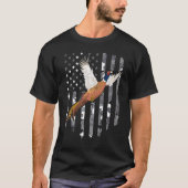Game Bird Jagd Camouflage Pheasant Hunter Ameri T-Shirt (Vorderseite)