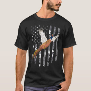 Game Bird Jagd Camouflage Pheasant Hunter Ameri T-Shirt