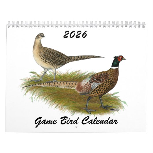Game Bird-Kalender 2026 Kalender (Titelbild)