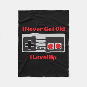 Game Birthday Shirt Funny Gaming Shirt für Erwachs Fleecedecke