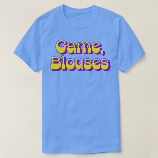 Game Blouses Chappelle Show Fan Art T-Shirt (Design vorne)