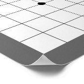 Game Board (19x19) (Vers 1) Poster (Ecke)