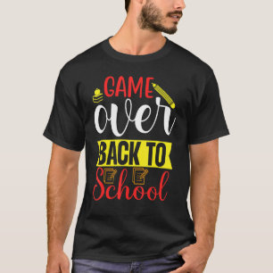 Game Book Stift zurück zur tragbaren Tafel der Sch T-Shirt