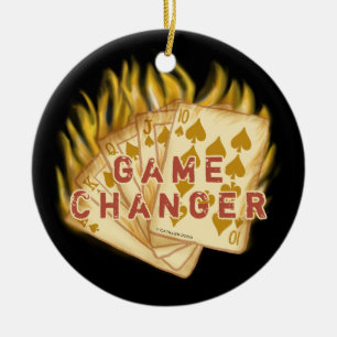 Game Changer Poker Ornament