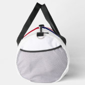 "Game Changer" Rote, Weiße, Blaue & Gold Stars Duffle Bag (Rechts)