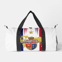 "Game Changer" Rote, Weiße, Blaue & Goldene Sterne Duffle Bag