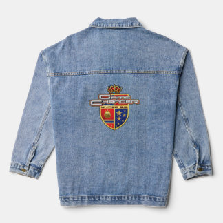"Game Changer" Women's Blue Denim Jacket Jeansjacke