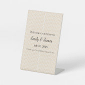 Game-Changing Business Sign – Custom Bold Design Sockelschild (Vorderseite)