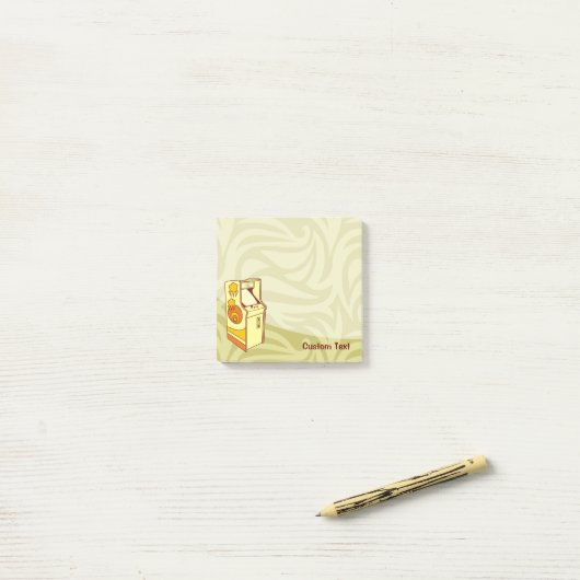 Game Console Post-it Klebezettel (Auf Schreibtisch)