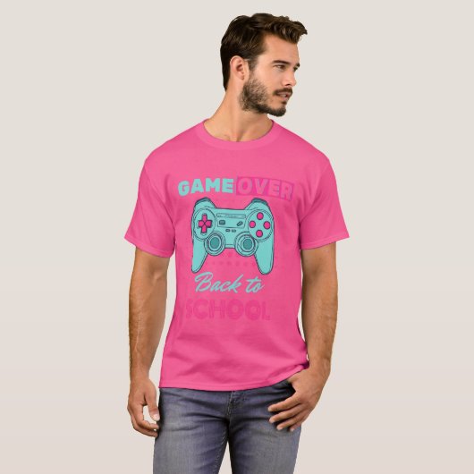 Game-Controller für Schuldesign T-Shirt (Vorne ganz)