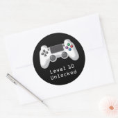 Game Controller Gastgeschenk Sticker (Umschlag)