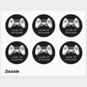 Game Controller Gastgeschenk Sticker (Blatt)