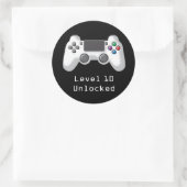 Game Controller Gastgeschenk Sticker (Tasche)