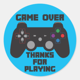 Game Controller Gastgeschenk Sticker