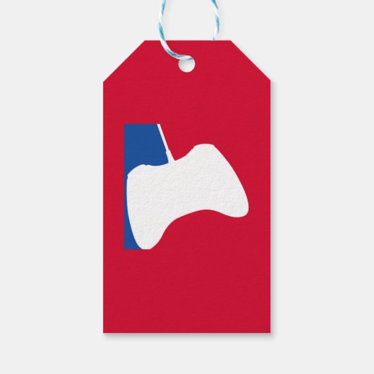 Game-Controller-Geschenk-Tag Geschenkanhänger (Rückseite)