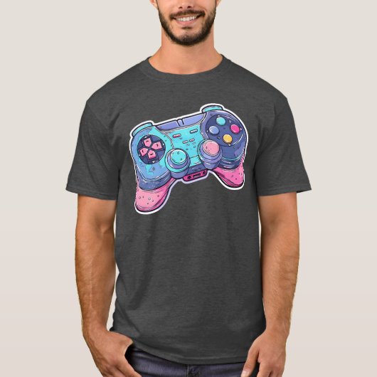 Game Controller-Girl T-Shirt (Vorderseite)