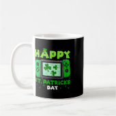 Game Controller Kleeblatt St Patricks Day Gamer Ga Kaffeetasse (Links)