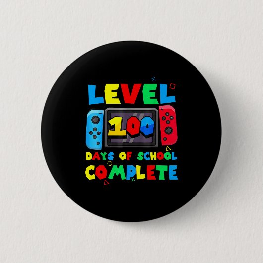 Game Controller Level 100 Days Of School Complete  Button (Vorderseite)