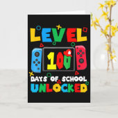 Game Controller Level 100 Tage Schule freigeschalt Karte (Gelbe Blume)